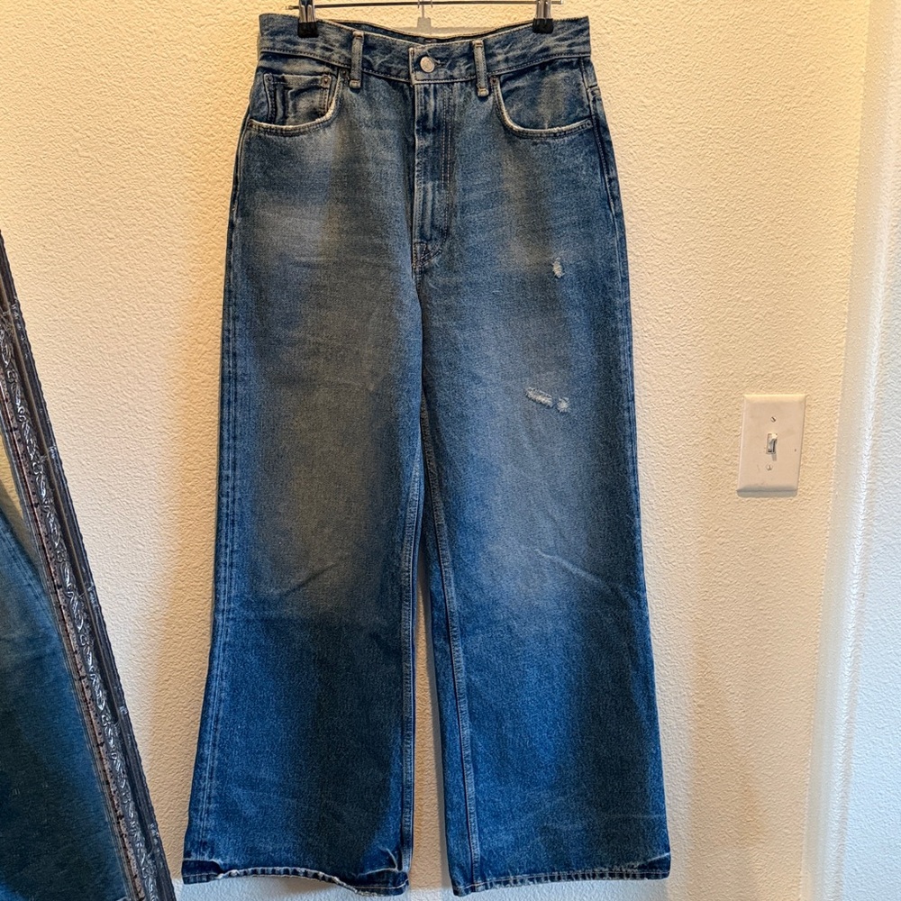 Acne Studios High-Rise Wide Leg jeans